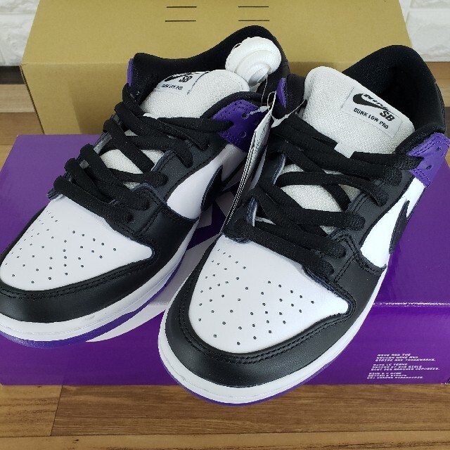 NIKE SB DUNK LOW PRO “COURT PURPLE” 1