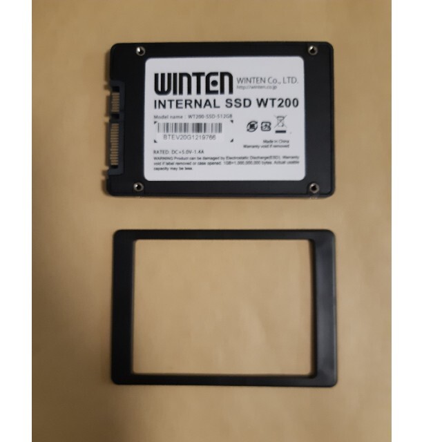 WINTEN　SSD　512GB 3