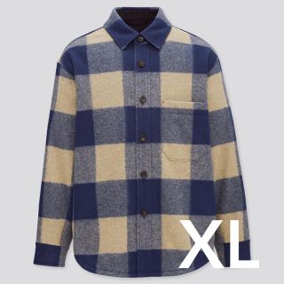 ユニクロ(UNIQLO)のオーバーシャツジャケット UNIQLO BLUE(ブルゾン)