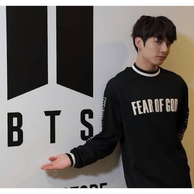 BTS ジョングク着用 フィアオブゴッド モトクロス メッシュ ロンT