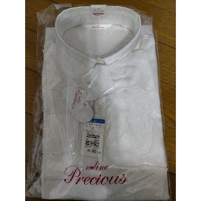 青山(アオヤマ)の洋服の青山　レディース　シャツ　白　１１号 レディースのトップス(シャツ/ブラウス(長袖/七分))の商品写真