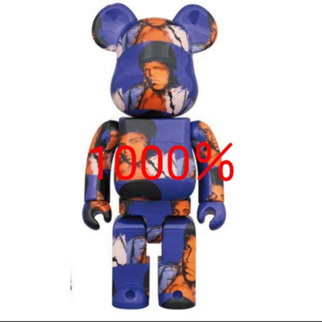 ベアブリックBE@RBRICK Andy Warhol's Muhammad 1000％