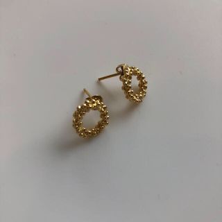 スタッドピアス ゴールド Bubble Circle Pierce(ピアス)