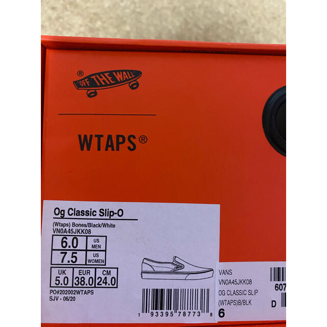W)taps(ダブルタップス)のWTAPS VANS Og Classic Slip-On 24 メンズの靴/シューズ(スニーカー)の商品写真
