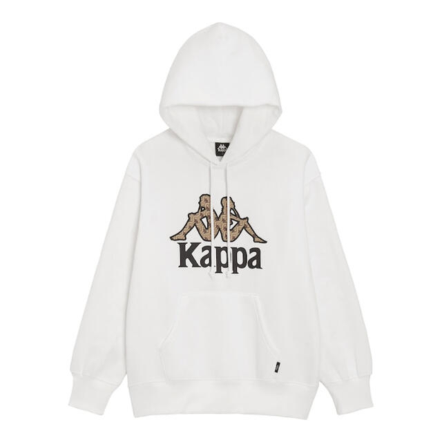 【L】Kappa×Gu ビッグスウェットプルパーカ