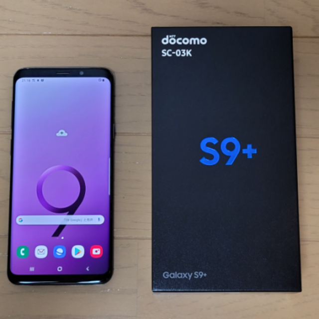 【美品】Galaxy S9+ docomo SC-03K ロック解除済