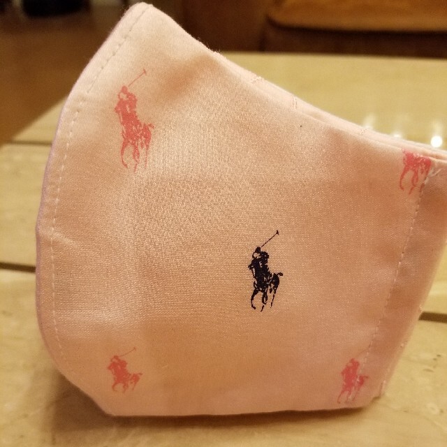 POLO RALPH LAUREN(ポロラルフローレン)のラルフローレンハンカチ使用インナーマスク ハンドメイドのハンドメイド その他(その他)の商品写真