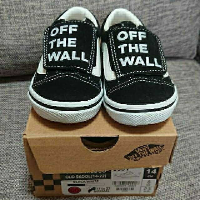 VANS(ヴァンズ)の【美品】VANS  スニーカー 14cm キッズ/ベビー/マタニティのベビー靴/シューズ(~14cm)(スニーカー)の商品写真