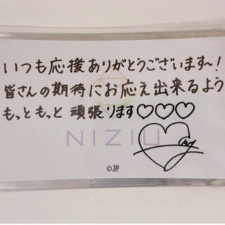 niziU マコ　メッセージカード(K-POP/アジア)