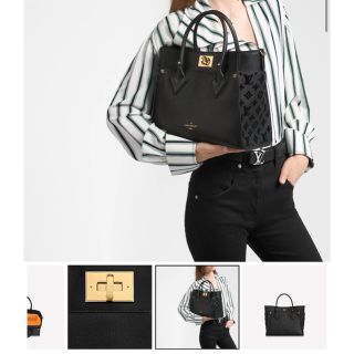 ルイヴィトン(LOUIS VUITTON)の2/16までの最終価格❣【新品】ルイヴィトン オンマイサイド ノワール バッグ(ハンドバッグ)