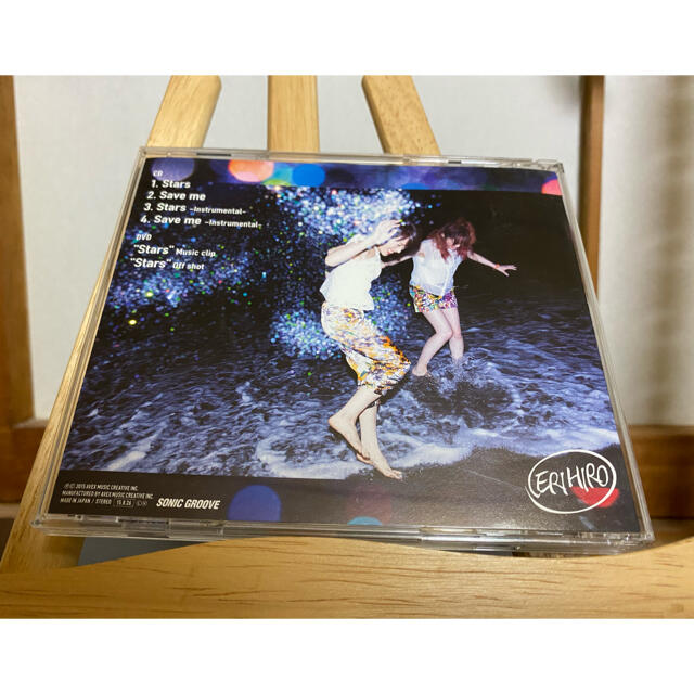 Stars ERIHIRO DVD付き SPEED 今井絵理子 島袋寛子 中古品 エンタメ/ホビーのCD(ポップス/ロック(邦楽))の商品写真