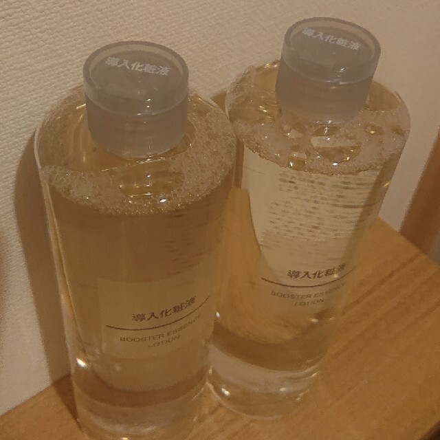 MUJI (無印良品)(ムジルシリョウヒン)の【新品未開封】無印良品 導入化粧液 ／400ml ／◆２本セット◆ コスメ/美容のスキンケア/基礎化粧品(化粧水/ローション)の商品写真