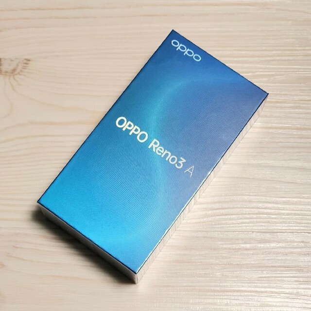 OPPO(オッポ)の【未開封新品】Reno3 A ホワイト 128GB SIMフリー 即日発送 スマホ/家電/カメラのスマートフォン/携帯電話(スマートフォン本体)の商品写真