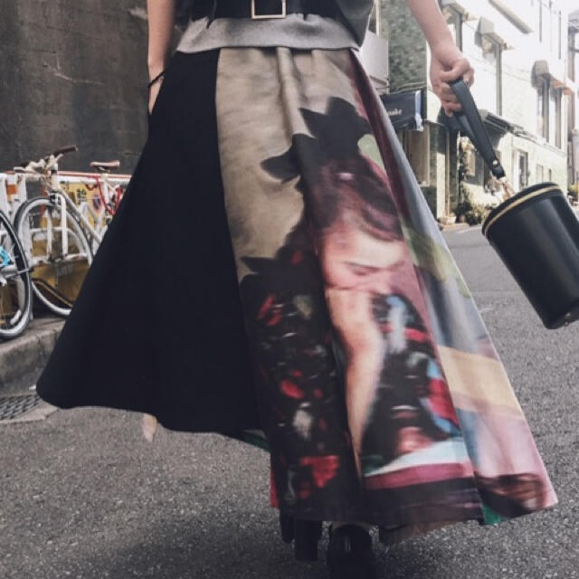 AMERI アメリヴィンテージ EMILIA TUCK SKIRT