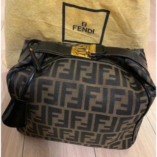 フェンディ(FENDI)の♡FENDI♡ズッカ柄　プレミア希少　バニティ　極美品♡(ハンドバッグ)