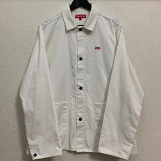 シュプリーム(Supreme)のSupreme Shop Jacket Mサイズ 白 ワーク(その他)