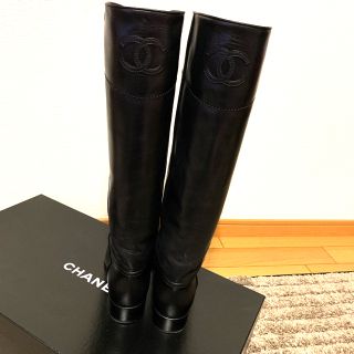 シャネル(CHANEL)のCHANEL   ロングブーツ(ブーツ)