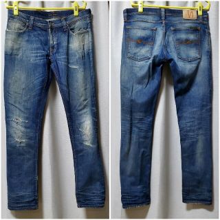 ヌーディジーンズ(Nudie Jeans)のNudie Jeans TIGHT LONG JOHN PETER REPLIC(デニム/ジーンズ)