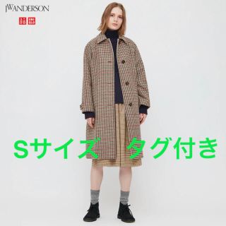 ユニクロ(UNIQLO)のUNIQLO JWアンダーソン 2020AW ステンカラーコート  Sサイズ(ロングコート)