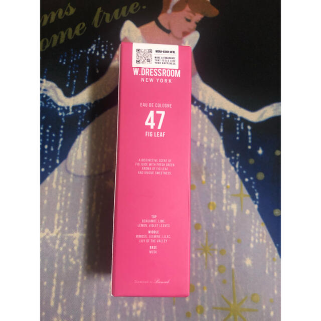 BTS愛用　韓国　W DRESSROOM香水 47番　FIG LEAF コスメ/美容の香水(香水(女性用))の商品写真