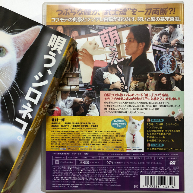 猫侍（ねこ ざむらい） 劇場編 エンタメ/ホビーのDVD/ブルーレイ(日本映画)の商品写真