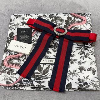 極美品✨GUCCI ネックボウ チョーカー リボンタイ ストライプ 箱付き