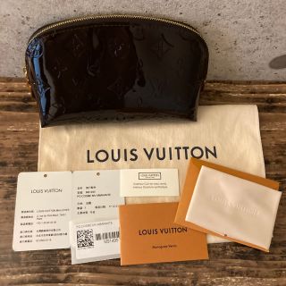 ルイヴィトン(LOUIS VUITTON)のルイヴィトン🌟未使用🌟モノグラムヴェルニ　ポシェットコスメティック　ポーチ(ポーチ)