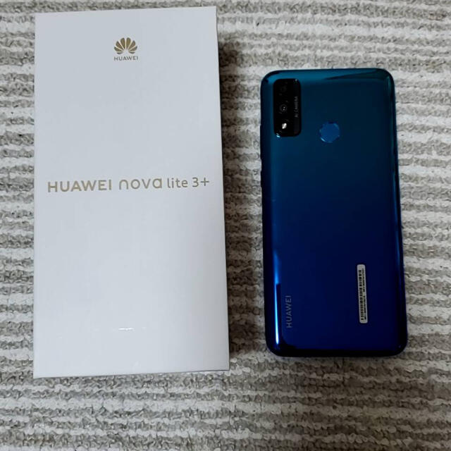 HUAWEI(ファーウェイ)のHUAWEI nova lite3+ 本体 スマホ/家電/カメラのスマートフォン/携帯電話(スマートフォン本体)の商品写真