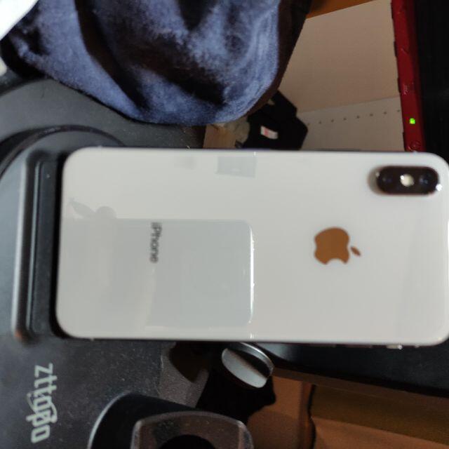 iphone x 256 シルバー