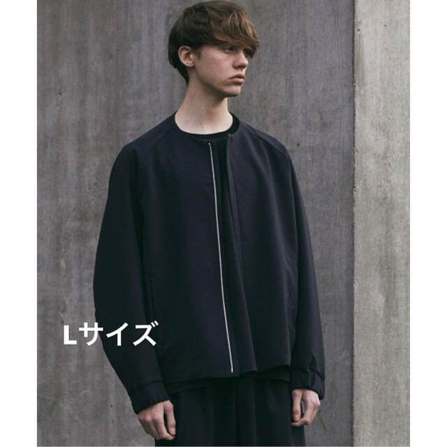 【WYM × ATTACHMENT】 NO COLLAR ZIP BLOUSON