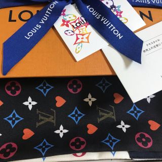 ルイヴィトン(LOUIS VUITTON)のルイヴィトン　ゲームオン　バンドー　　ルカトメ様専用(バンダナ/スカーフ)