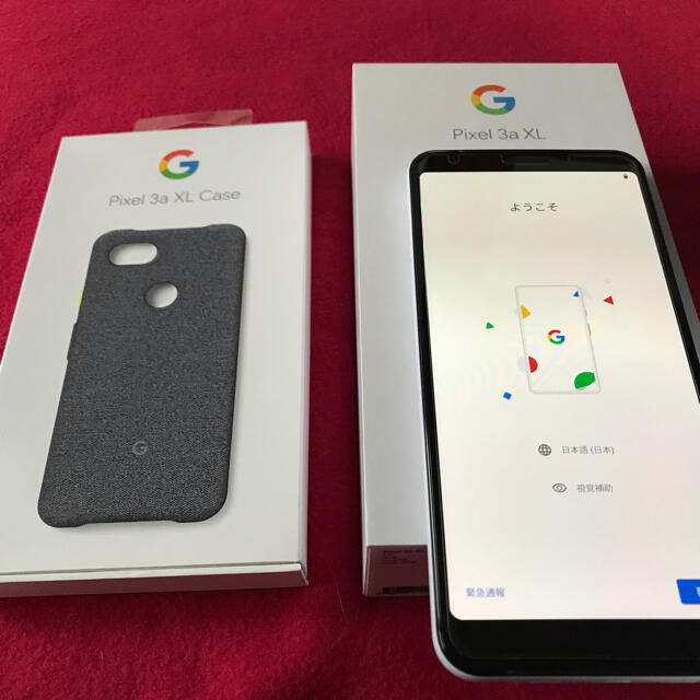 【超美品】Google pixel 3a XL 64GB SIMフリー