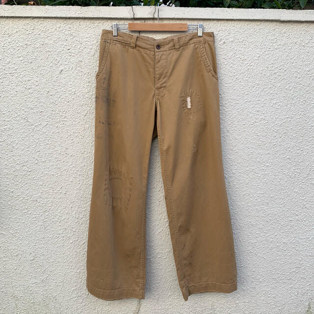 POLO RALPH LAUREN(ポロラルフローレン)のVintage Wide work pants by POLO メンズのパンツ(ワークパンツ/カーゴパンツ)の商品写真