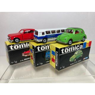 トミー(TOMMY)の30周年復刻トミカ3台　ニッサンスカイライン2000GT 富士重工スバル360 (ミニカー)