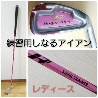 美品★ゴルフ練習機具 ロジャーキング スイングドクター アイアン レディース用 (その他)