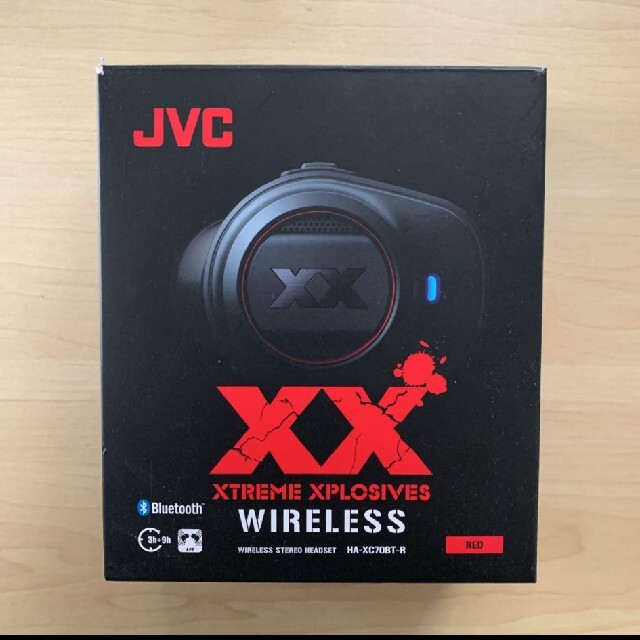 KENWOOD(ケンウッド)の【美品】JVC XX HA-XC70BT スマホ/家電/カメラのオーディオ機器(ヘッドフォン/イヤフォン)の商品写真