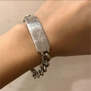 ヴィンテージ IDブレスレット sterling シルバーの通販 by コンビニ 