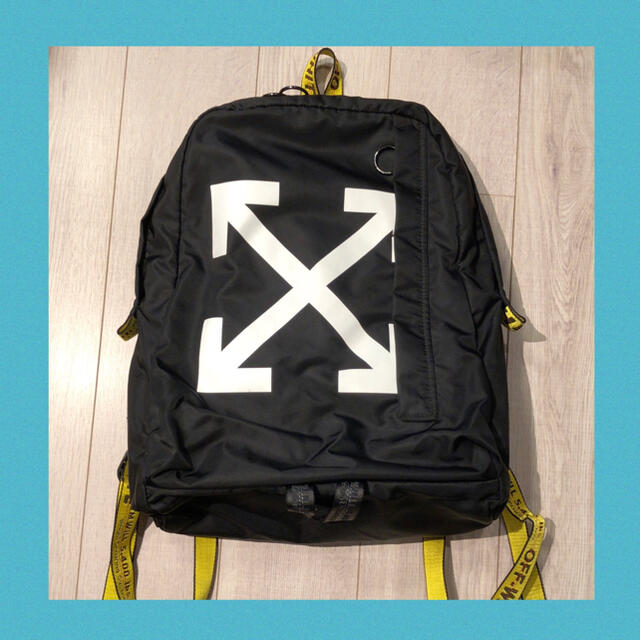 本物 off-white バックパック リュック bag スニーカー パーカー