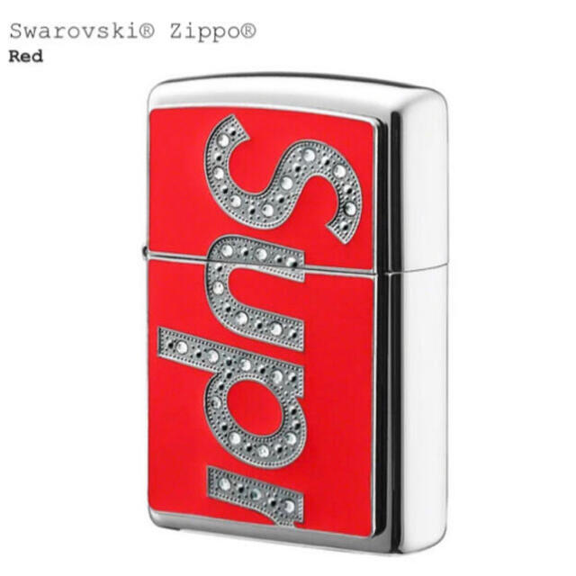 20AW Swarovski® Zippo® supreme スワロフスキー