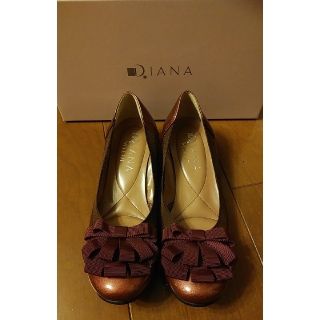 ダイアナ(DIANA)のダイアナ　エナメル　バレエシューズ　22.5㎝(バレエシューズ)