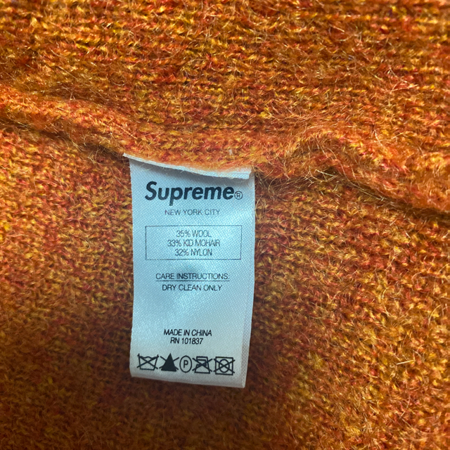 Supreme(シュプリーム)のsupreme mohair cardigan 15aw モヘア メンズのトップス(カーディガン)の商品写真