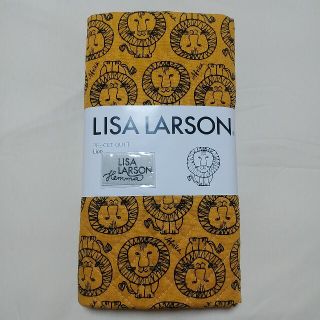 リサラーソン(Lisa Larson)の新品タグ付き☆リサラーソン☆ライオン黄色☆キルティング☆入学入園準備☆バッグ巾着(生地/糸)