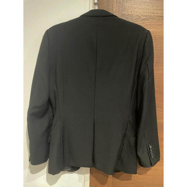 青山(アオヤマ)のPSFAテーラードジャケット スーツ リクルート 黒 メンズのジャケット/アウター(テーラードジャケット)の商品写真