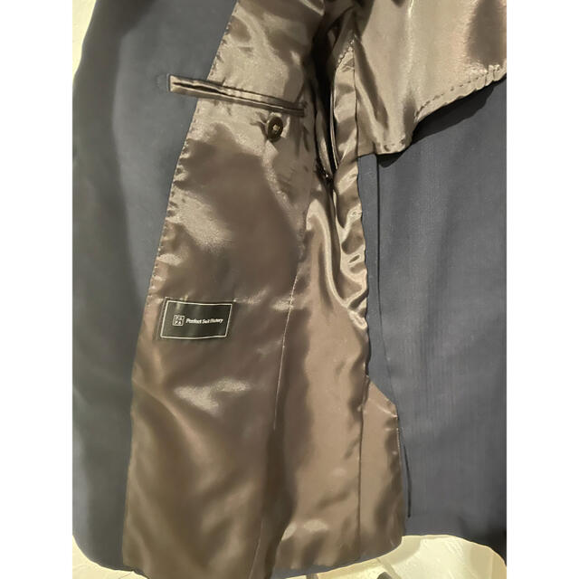 青山(アオヤマ)のPSFAテーラードジャケット スーツ リクルート紺 メンズのジャケット/アウター(テーラードジャケット)の商品写真