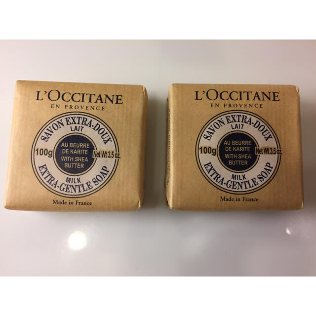 L'OCCITANE(ロクシタン)のロクシタン 石鹸2つ コスメ/美容のボディケア(ボディソープ/石鹸)の商品写真