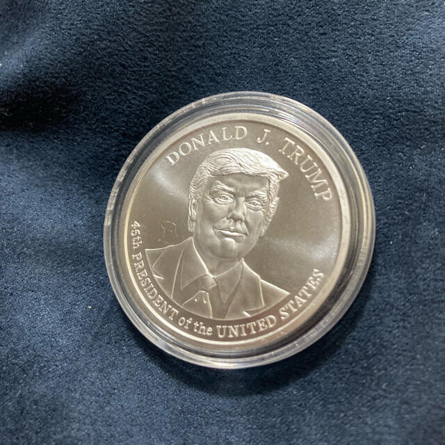 トランプ大統領 銀貨 1オンス 純銀 コイン - その他