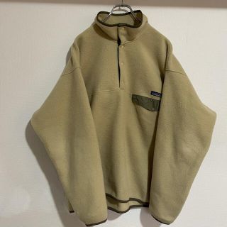 Patagonia snap-t　ベージュ　ブラウン　L スナップT