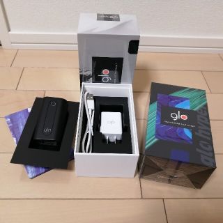 グロー(glo)のグローハイパー×2 ブルー【新品】、ブラック【中古】(タバコグッズ)