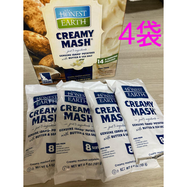 コストコ(コストコ)のコストコ　クリーミーマッシュ　4袋 食品/飲料/酒の加工食品(インスタント食品)の商品写真