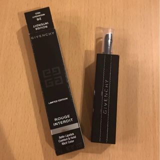 ジバンシィ(GIVENCHY)のGIVENCHY ルージュ・アンテルディ　限定色ミッドナイトレッドno.26(口紅)